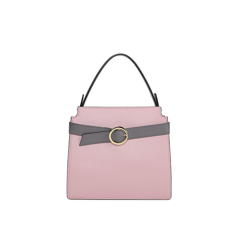 Faux leather handbag
