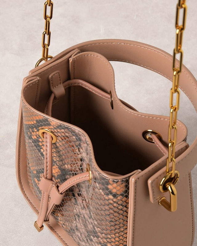 drawstring bucket bags