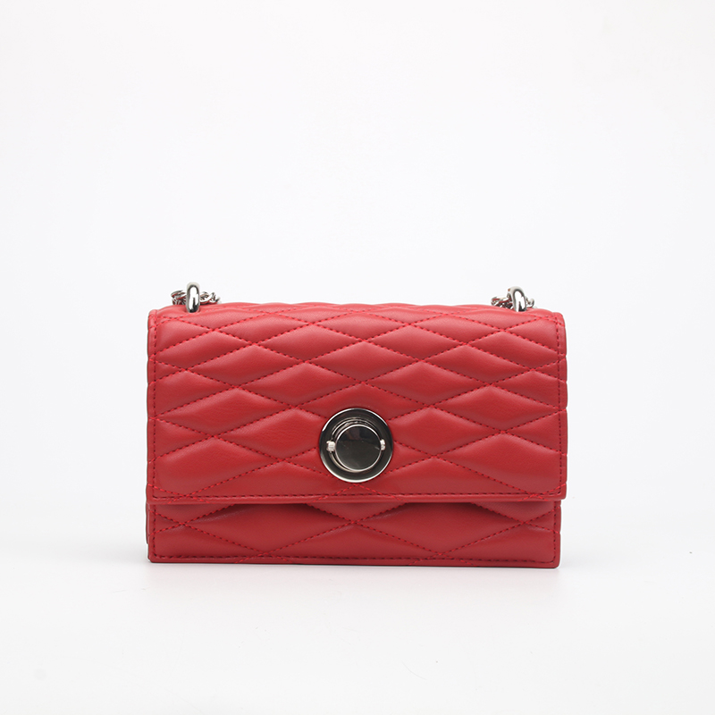 quilted leather wallet