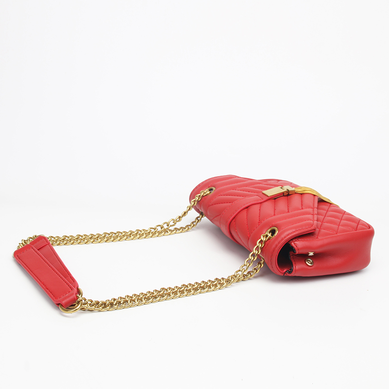 quilted tassel bag