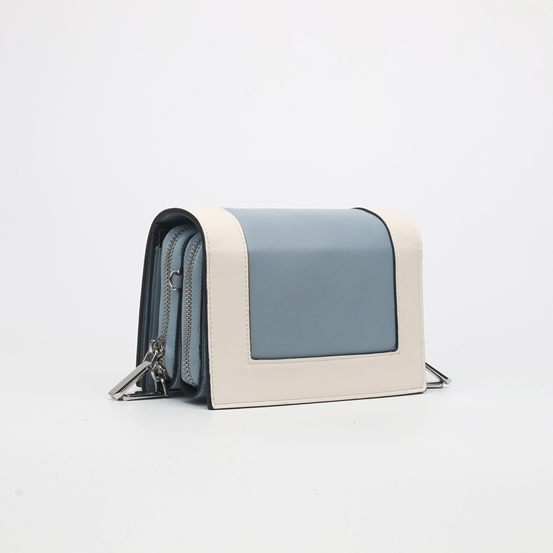 lacing chain handle shoulder bag
