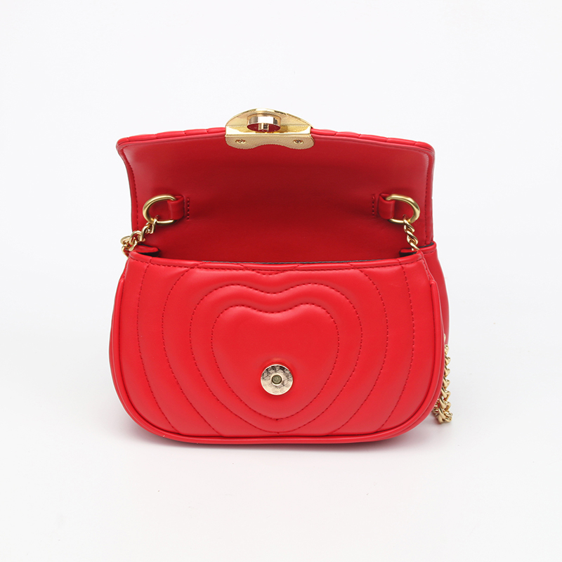 heart chain crossbody 