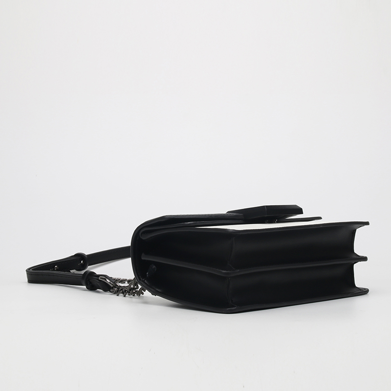 buckle embellished crossbody bag 