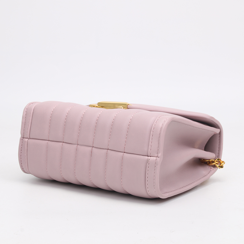 leather quilted shoulder bag