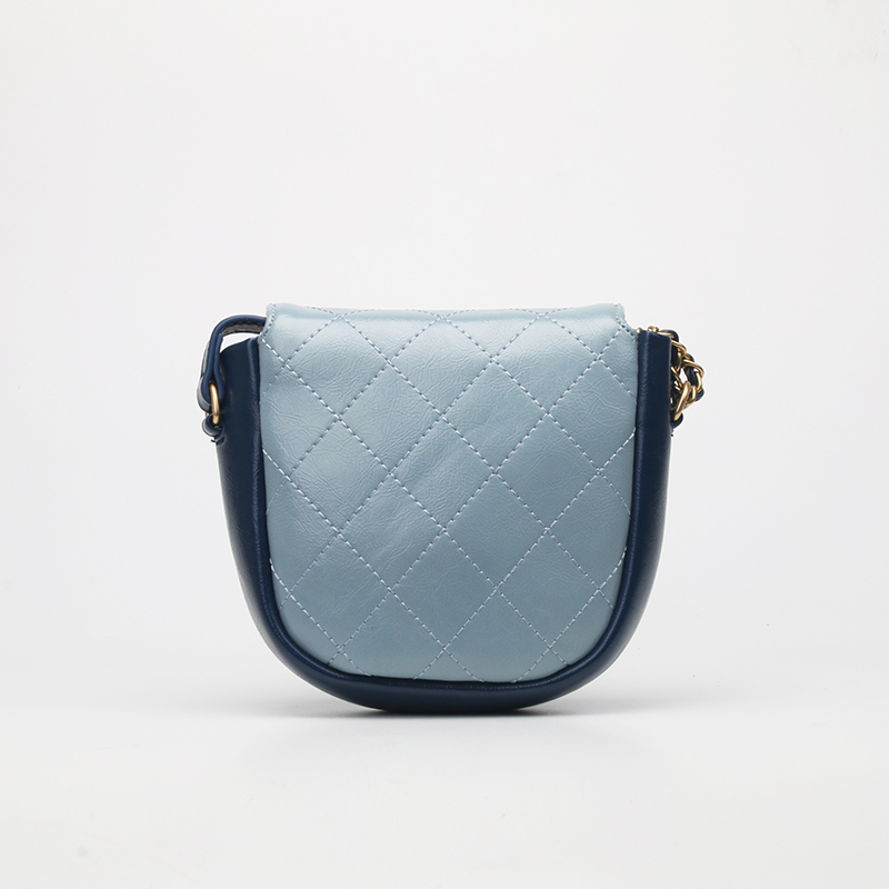 black vegan mini satchel