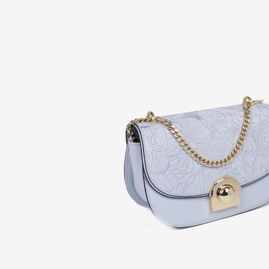 Casual Leather Saddle Handbags For Women