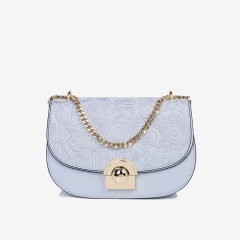 Casual Leather Saddle Handbags For Women