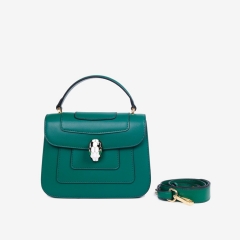Green Leather Handbag