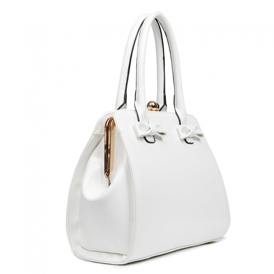 OEM Women's Pu Crab Clasp Closure Tote Handbag Manufacturer