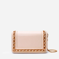 laced chain shoulder bag