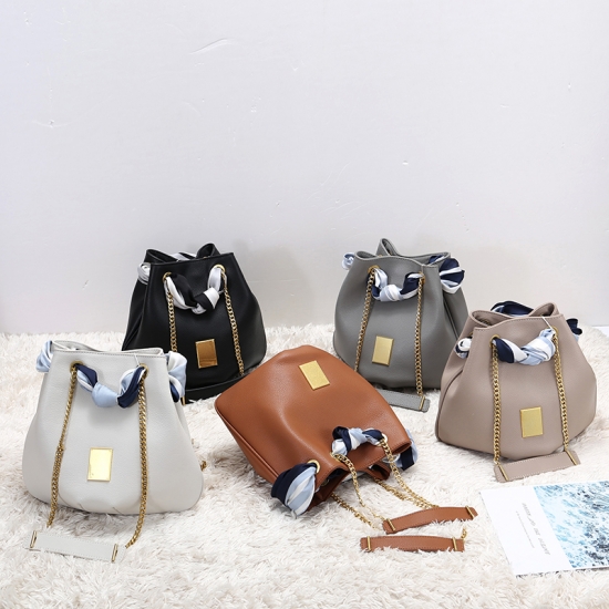 soft ladies bucket bag